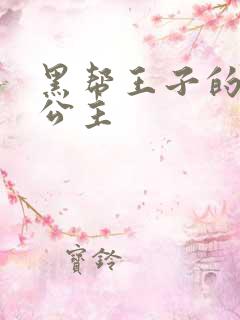 黑帮王子的淘气公主