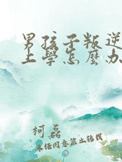 男孩子叛逆不想上学怎么办