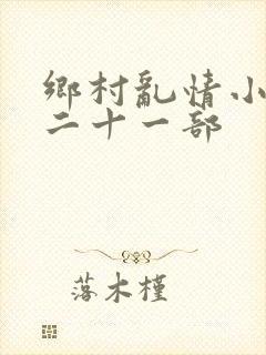 乡村乱情小雷第二十一部