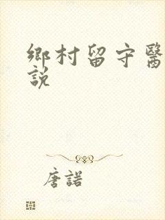乡村留守医生小说