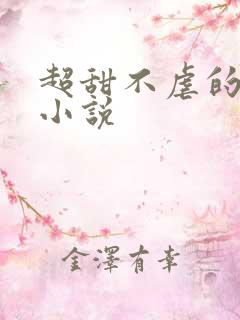 超甜不虐的言情小说