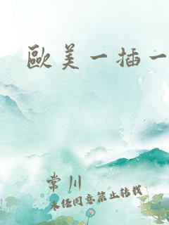 欧美一插一射