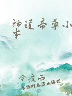 神道帝尊小说完本