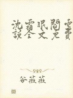 沈霜眠阎云舟小说全文免费阅读