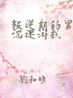 叛逆期的男孩子沉迷游戏