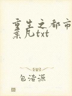重生之都市仙帝叶凡txt