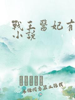 战王医妃有点拽小说