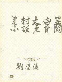 农村大凶器在线小说免费阅读