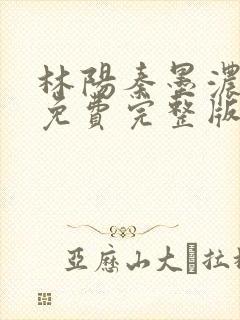 林阳秦墨浓小说免费完整版479章