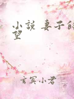 小说 妻子的欲望
