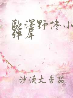欧泽野佟小曼无弹屏