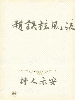 赵铁柱风流小说