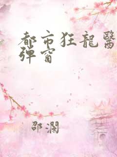都市狂龙医仙无弹窗