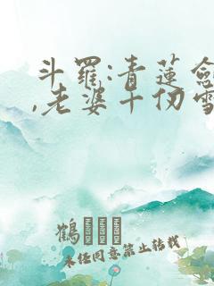 斗罗:青莲剑仙,老婆千仞雪