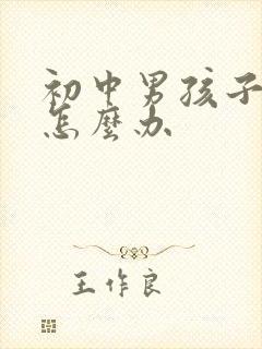 初中男孩子厌学怎么办