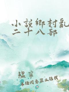 小说乡村乱情第二十八部