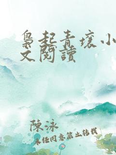 枭起青壤小说全文阅读