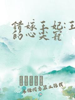错嫁王妃:王爷的心尖宠