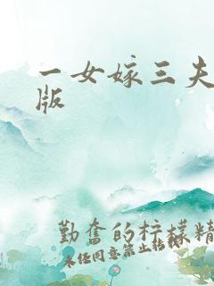 一女嫁三夫完整版