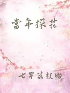 当年探花