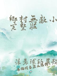 乡村无敌小医仙完整版