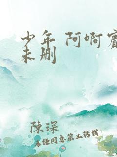 少年 阿啊宾文未删