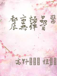都市极品医神叶辰无弹窗