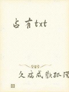 占有txt