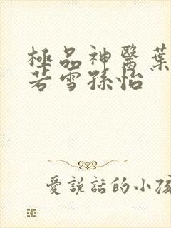 极品神医叶辰夏若雪孙怡