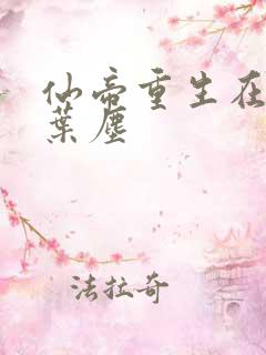 仙帝重生在都市叶尘