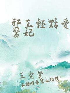 邪王轻点爱枭宠医妃