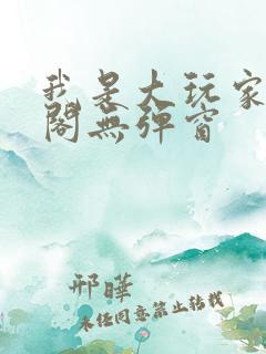 我是大玩家笔趣阁无弹窗