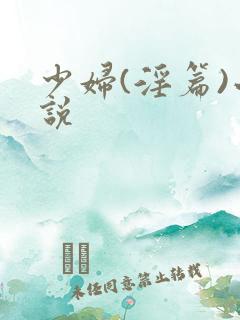少妇(淫篇)小说