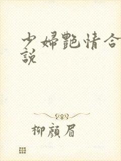少妇艳情合集小说