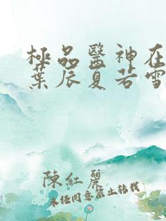 极品医神在都市叶辰夏若雪最新章节