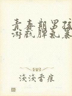 青春期男孩沉迷游戏脾气暴躁