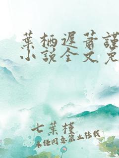 叶栖迟萧谨行的小说全文免费阅读