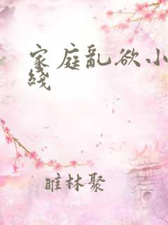 家庭乱欲小说在线