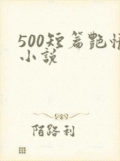 500短篇艳情小说