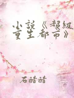 小说《超级仙帝重生都市》