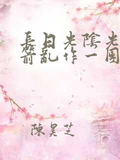 长日光阴光阴似箭乱作一团