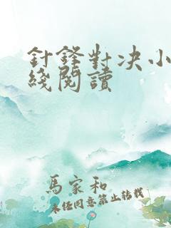 针锋对决小说在线阅读