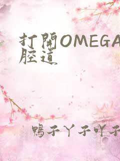 打开OMEGA腔道