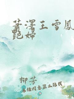 萧泽王雪凤好色艳妇