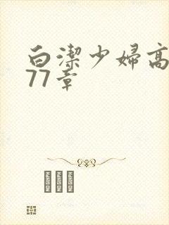 白洁少妇高义第77章