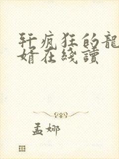 轩疯狂的龙王医婿在线读