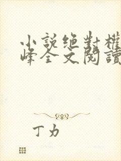 小说绝对权力秦峰全文阅读无弹窗