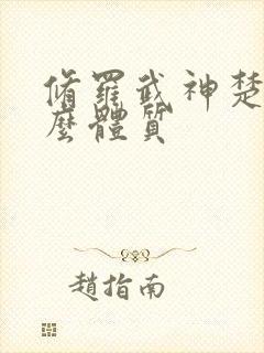 修罗武神楚枫什么体质