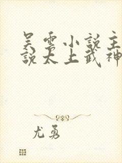 吴云小说主角小说太上武神诀全文阅读