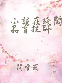小说在线阅读绝品盲技师